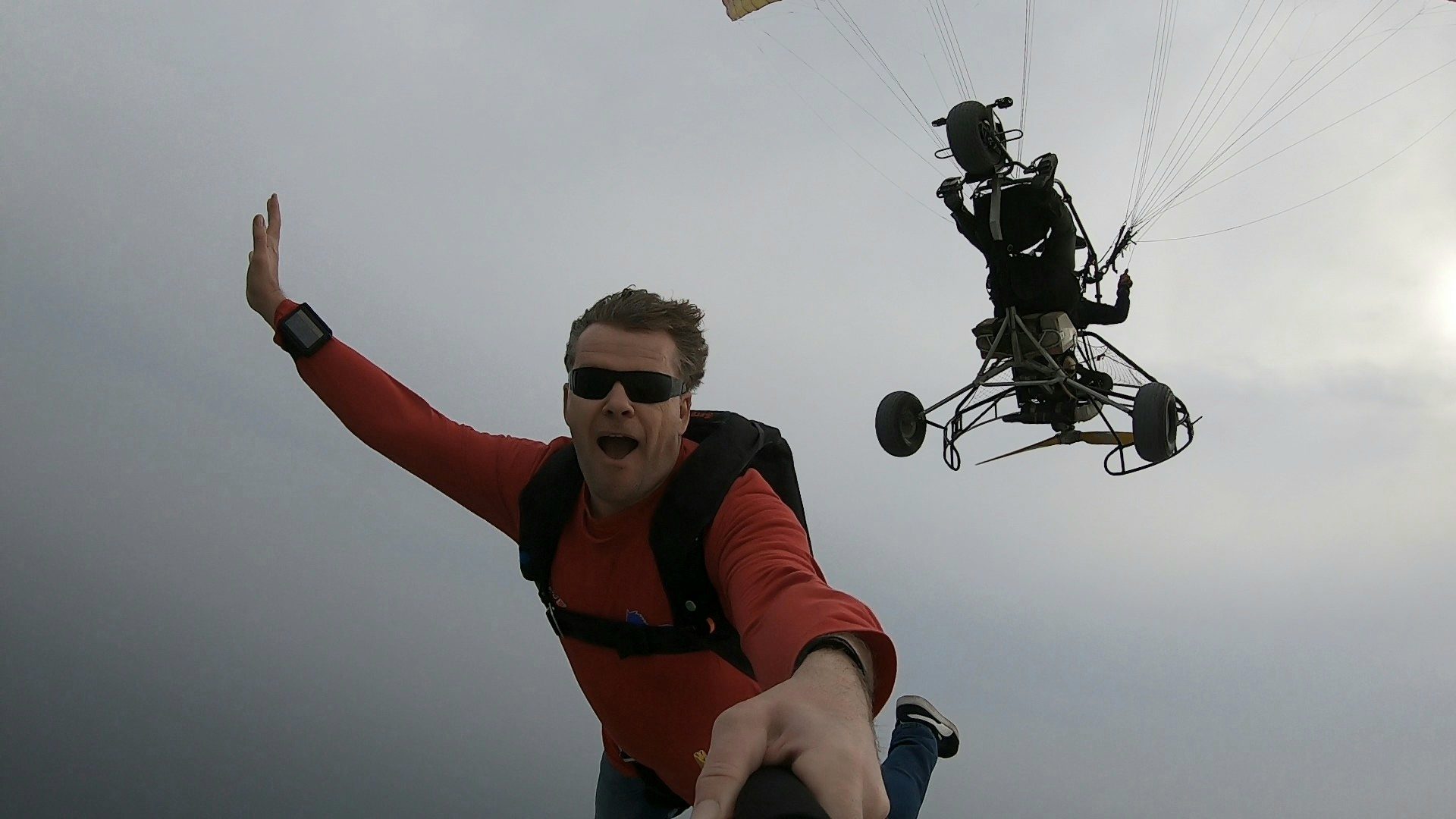 Radio DJ Marieke Elsinga's Tandem Skydive with Bob Draijer